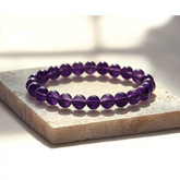 Uruguayan Natural Amethyst Bracelet - Auratract
